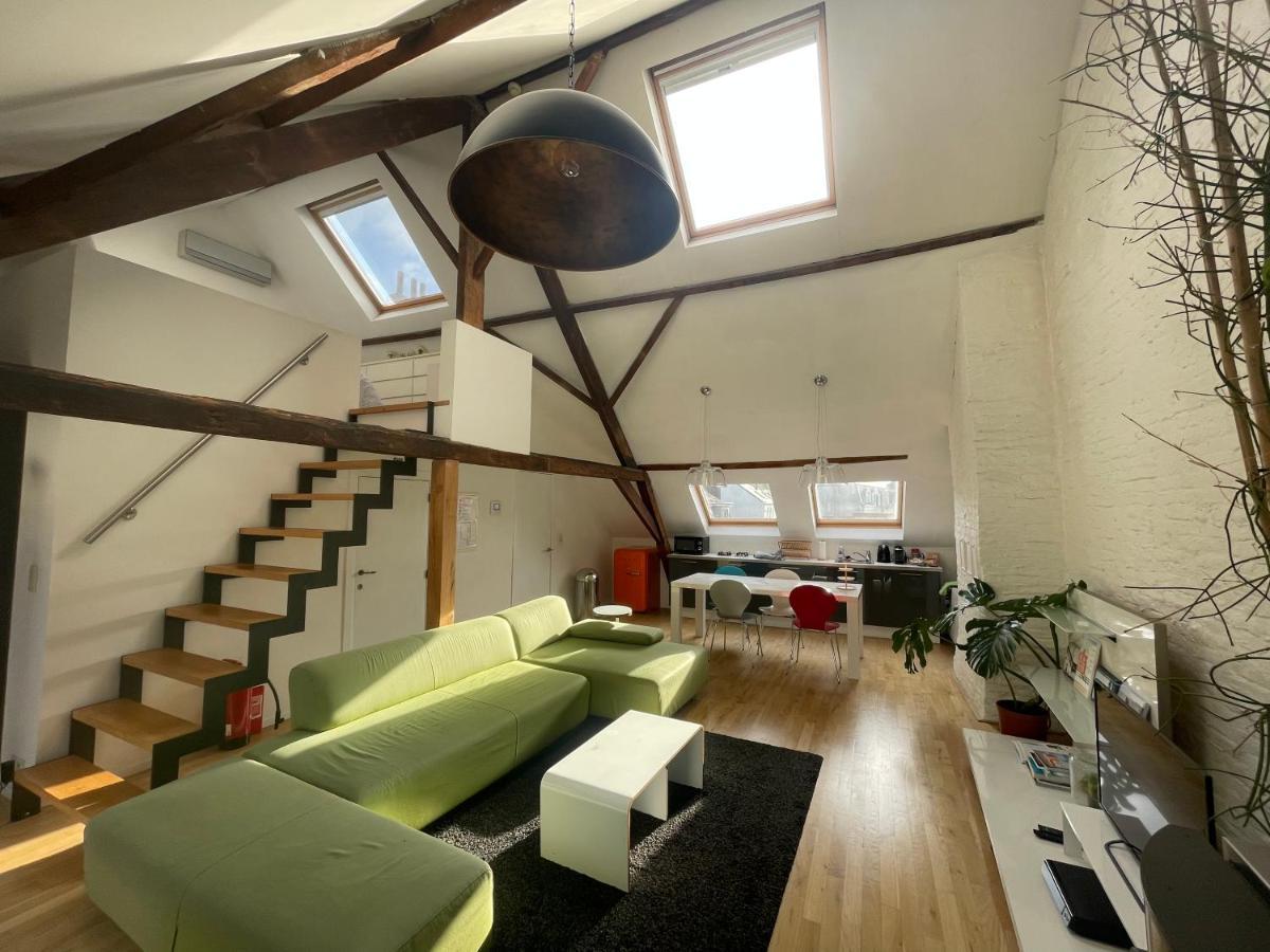Spacious Loft In The Historical Centre Gent Exterior foto