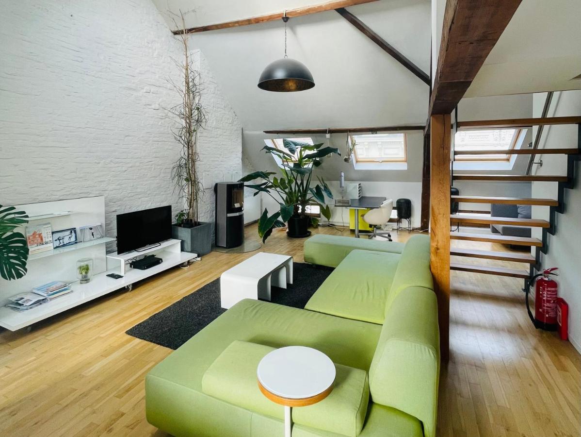 Spacious Loft In The Historical Centre Gent Exterior foto